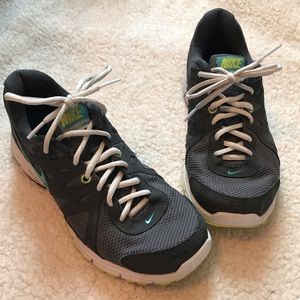 Grey Nike Running Shoes